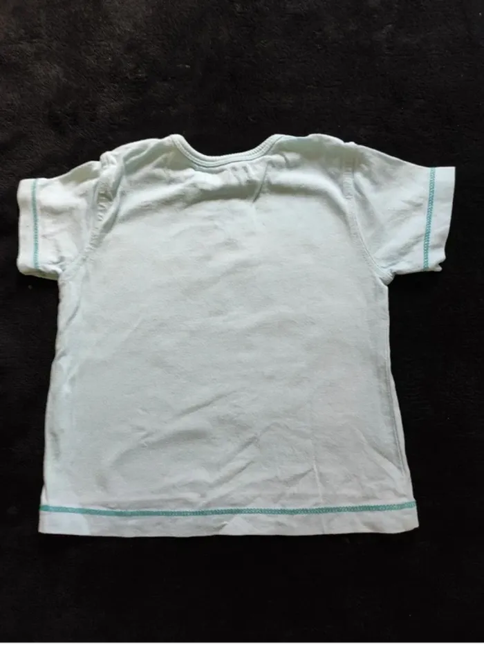 Tee shirt manches courtes 12mois - photo numéro 2