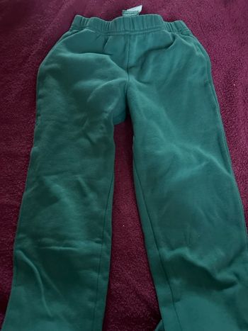 Pantalon sport vert 