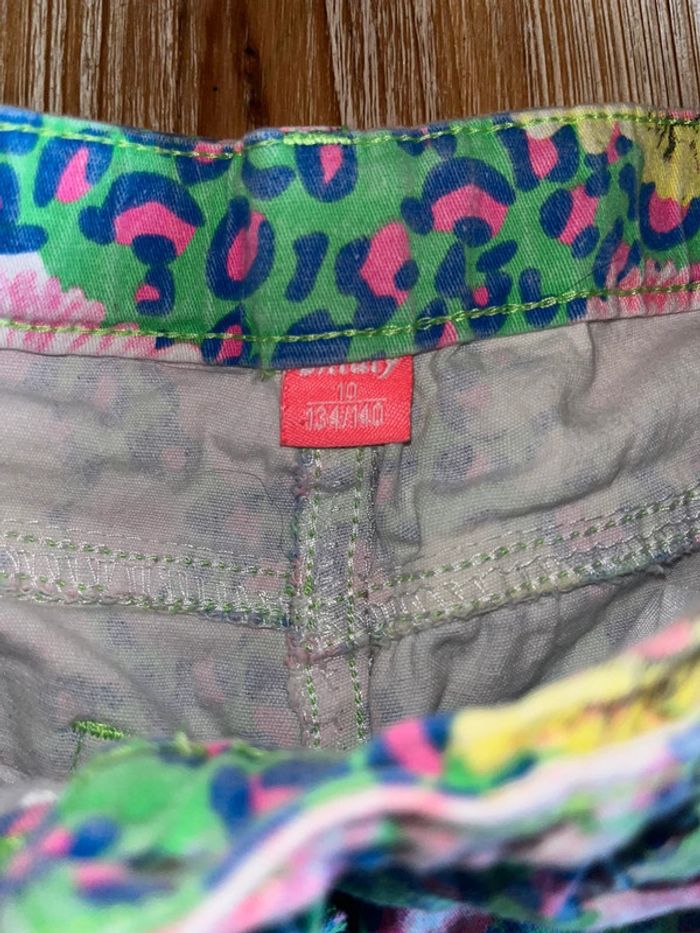 Pantalon jean shialy fleurs 10 ans - photo numéro 3