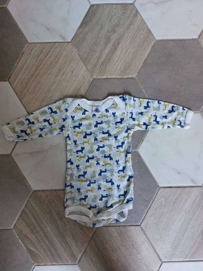 Bodie manche longue 3 mois Petit Bateau