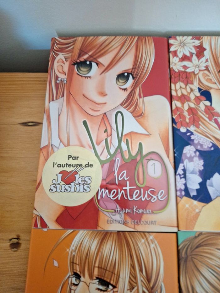Manga lily la menteuse 6 tomes - photo numéro 2