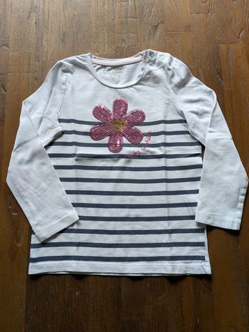 Tee shirt fille manches longues 36 mois