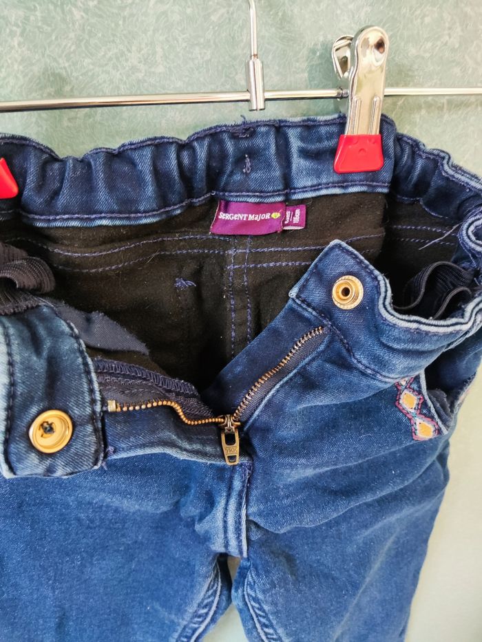 Pantalon Jean long 6 ans Sergent Major - photo numéro 3