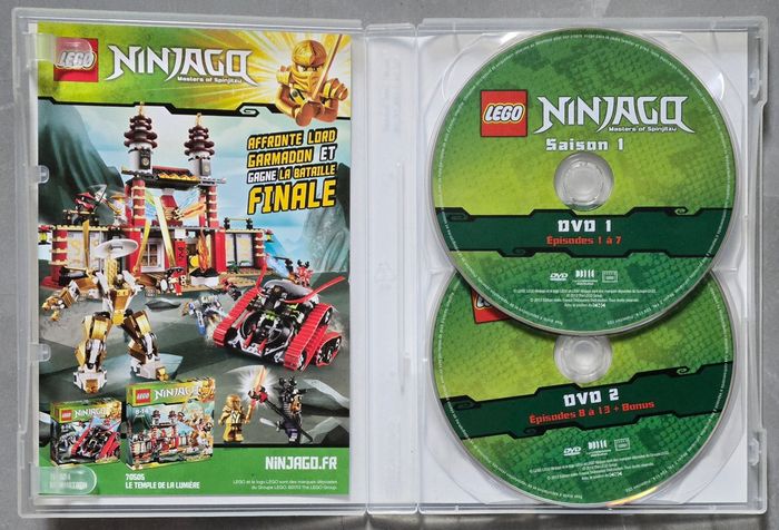 Lego Ninjago Le Tournoi des Éléments (Saison 1) Dvd d'occasion en très bon état - photo numéro 3