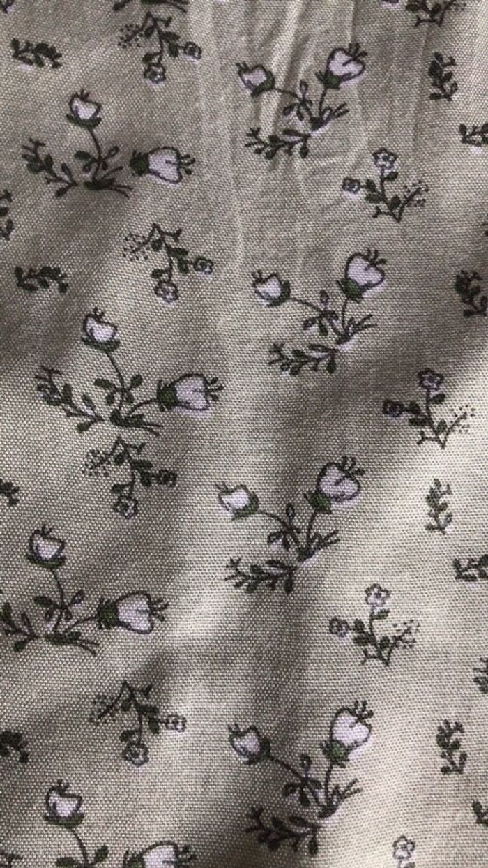 Tunique menthe à fleur - photo numéro 2