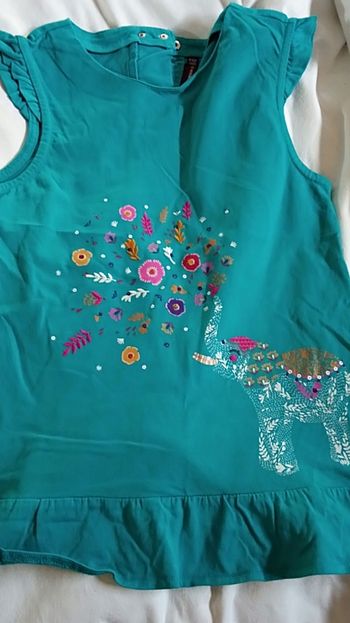 Tee-shirt brodé fille