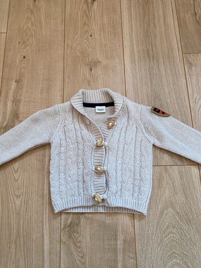 Cardigan/ gilet garçon 24 mois