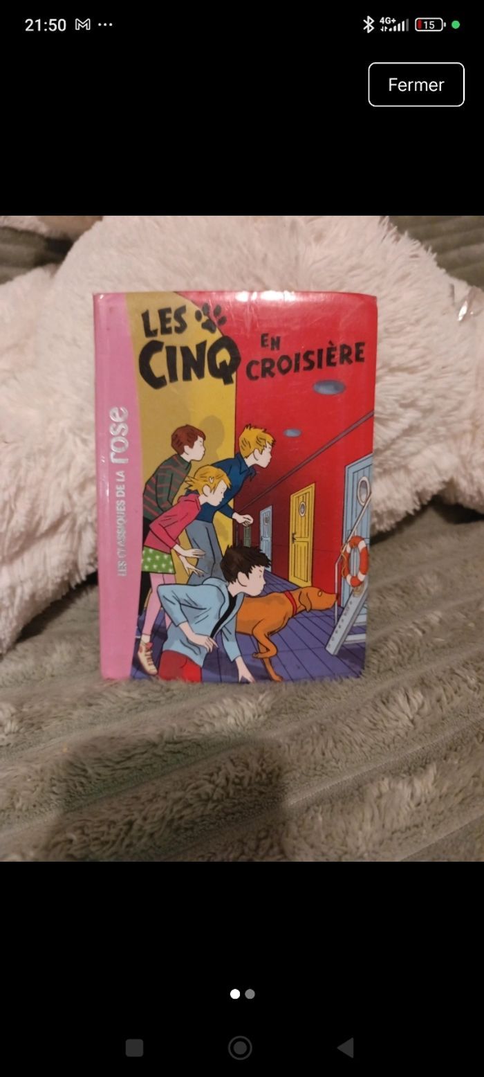 Lot de 3 livres club des cinq - photo numéro 1