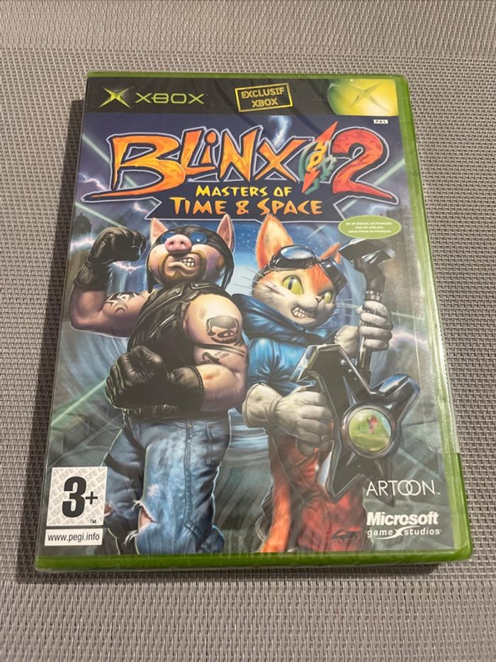 Blinx 2 Masters of Time & Space Jeu XBOX FR