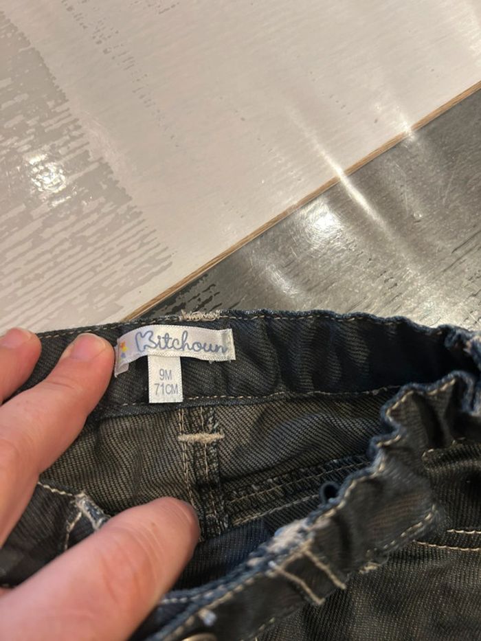 Lot 6 jeans bébé garçon 6 mois - photo numéro 12