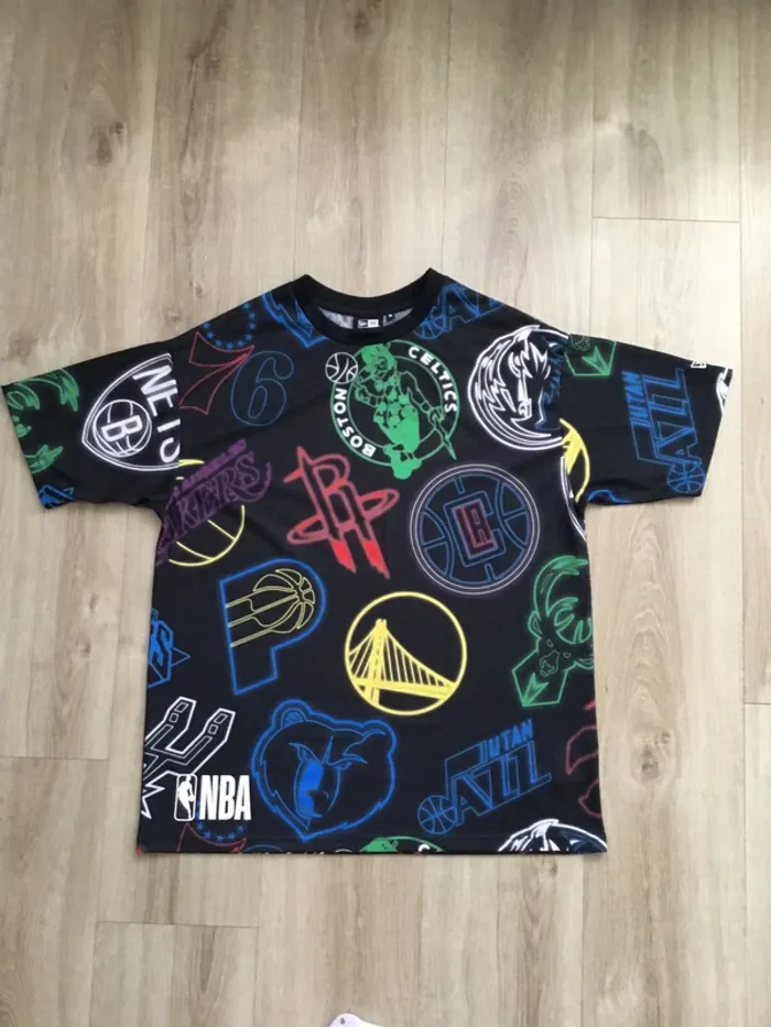 T-shirt new era NBA taille M édition limite