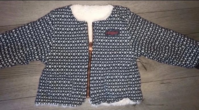 Gilet réversible chipie 18 Mois  Tbe - photo numéro 2