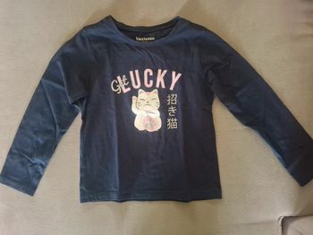 T shirt manche longue taille 5 ans