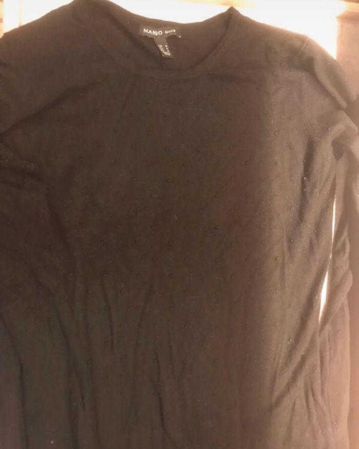 80 - Robe pull noire mango - photo numéro 8