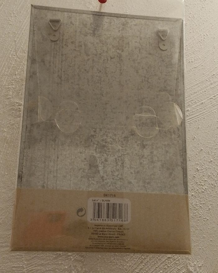 Calendrier perpétuel en métal galvanisé - photo numéro 3