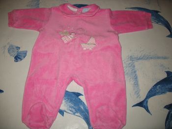 DORS BIEN ROSE FUCHSIA BÉBÉ FILLE - 3 MOIS - n°02