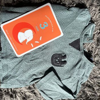 Tee shirt bébé ouverture arrière