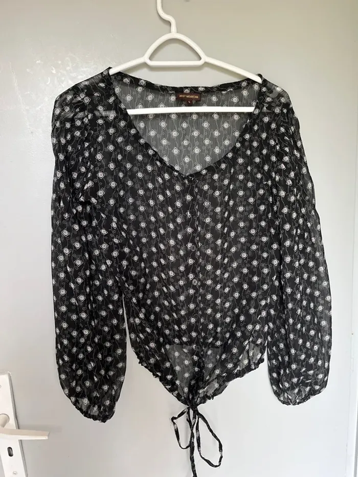 Blouse transparente Best Mountain