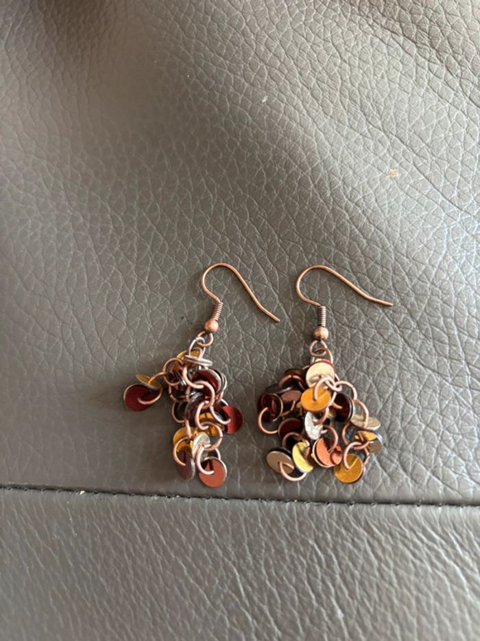 Boucles d’oreilles artisanales