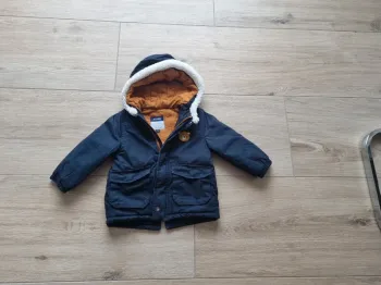 Manteau à capuche 24mois TBE