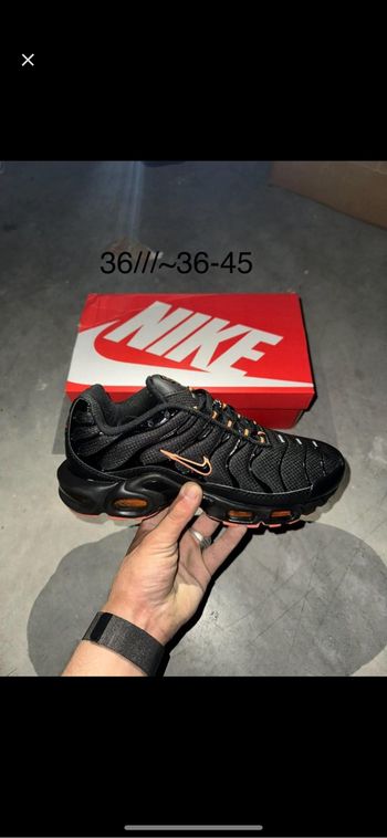 Nike tn noir orange 36