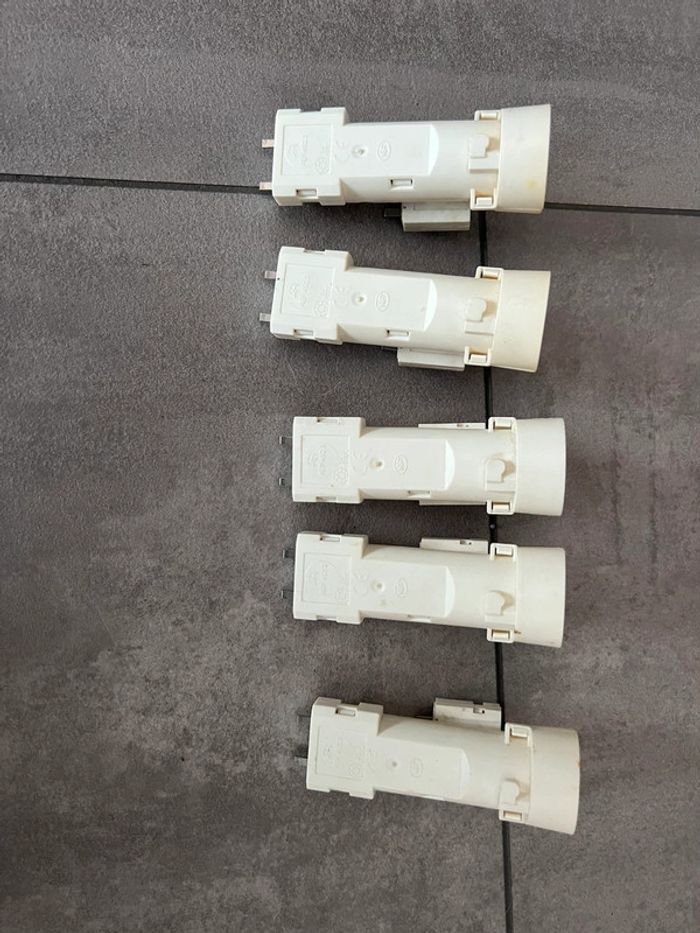 Lot douille + fiche de chantier x 5