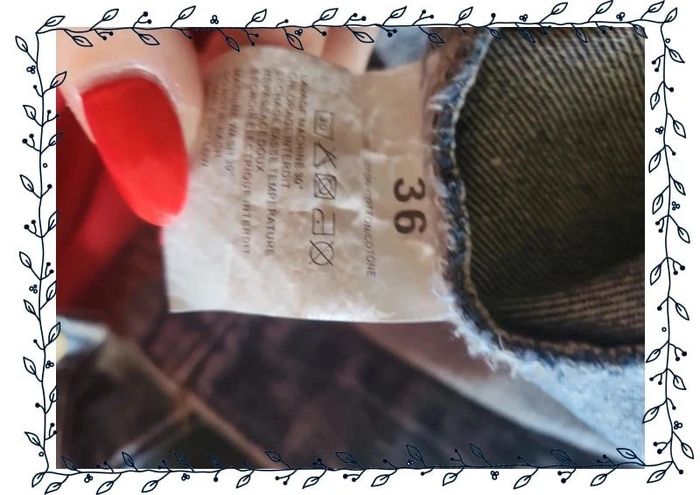 Veste en jean avec motif - photo numéro 7