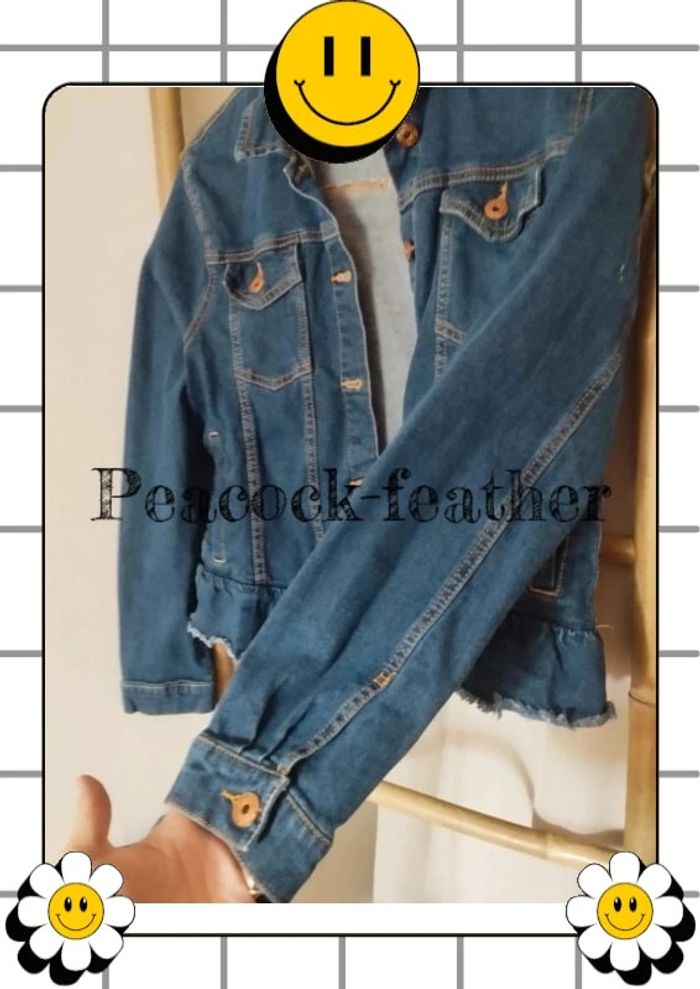 Veste en jean 40/42 - photo numéro 8
