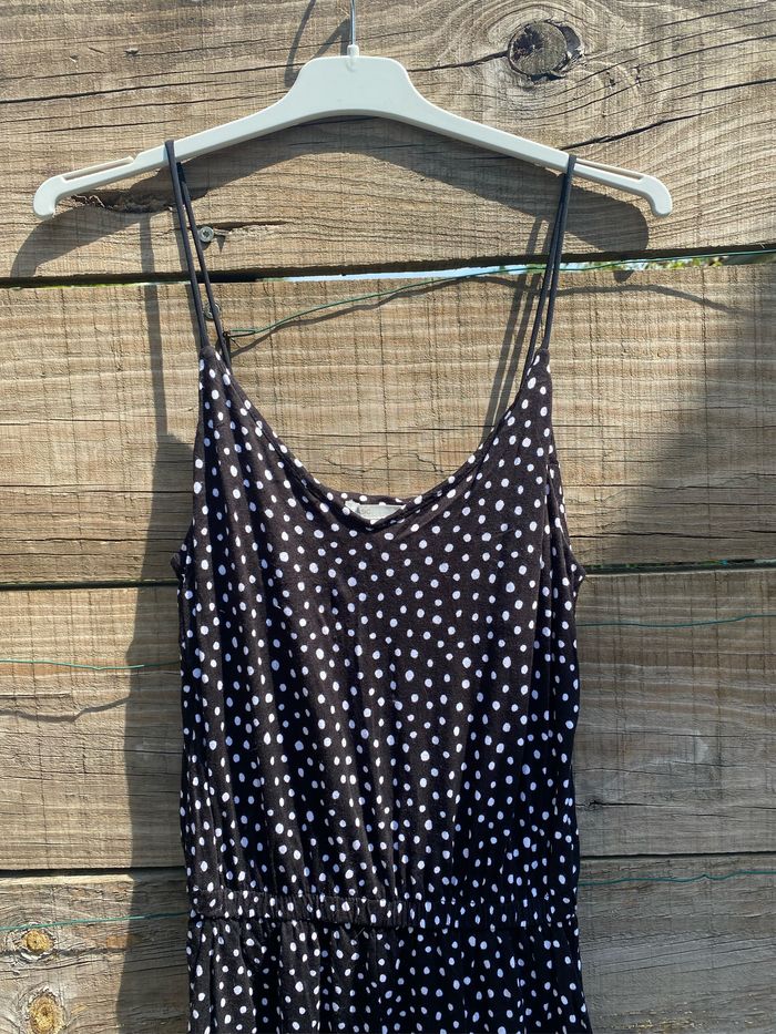 Combinaison noire à pois blanc Taille S/34