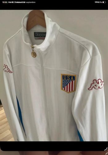 Veste édition Limitée collector jeux olympiques d’hiver équipe usa kappa