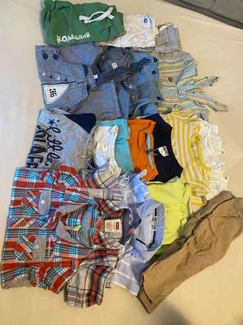 Lot vêtements bébé garçon 