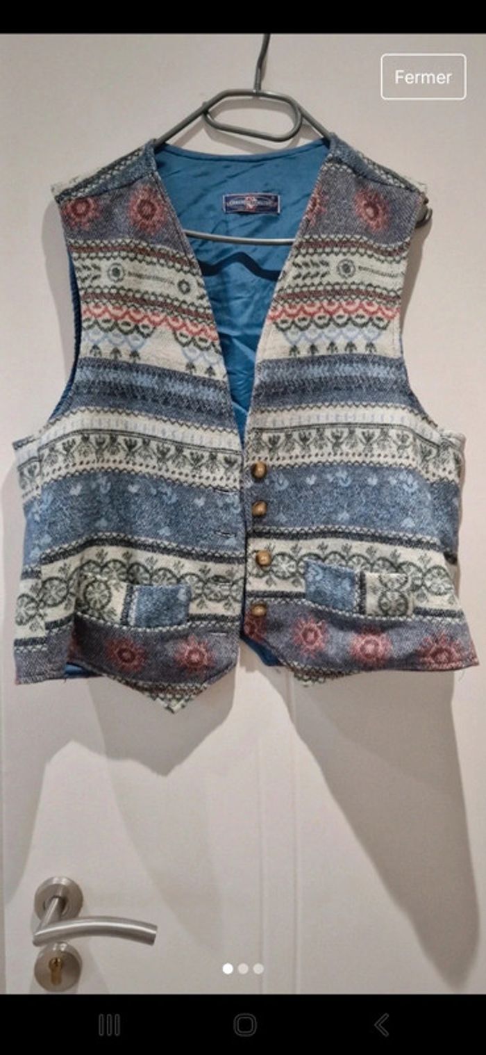 Gilet sans manche / gilet berger