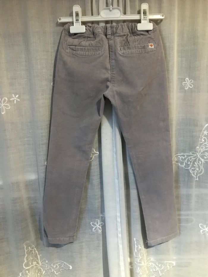 Pantalon velours fille 5 ans Sergent-major - photo numéro 9