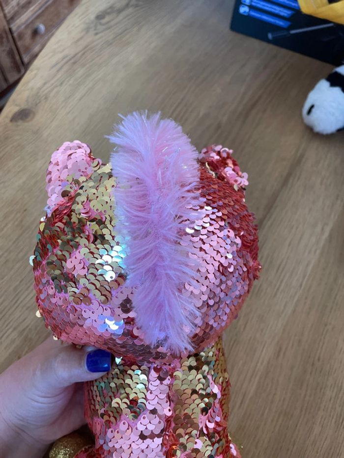 Peluche 23cm t’y en sequins - photo numéro 4