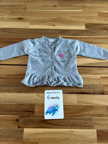 Gilet gris kookaï