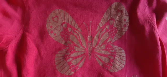 Robe ou pull long papillon manches longues 14 ans - photo numéro 9