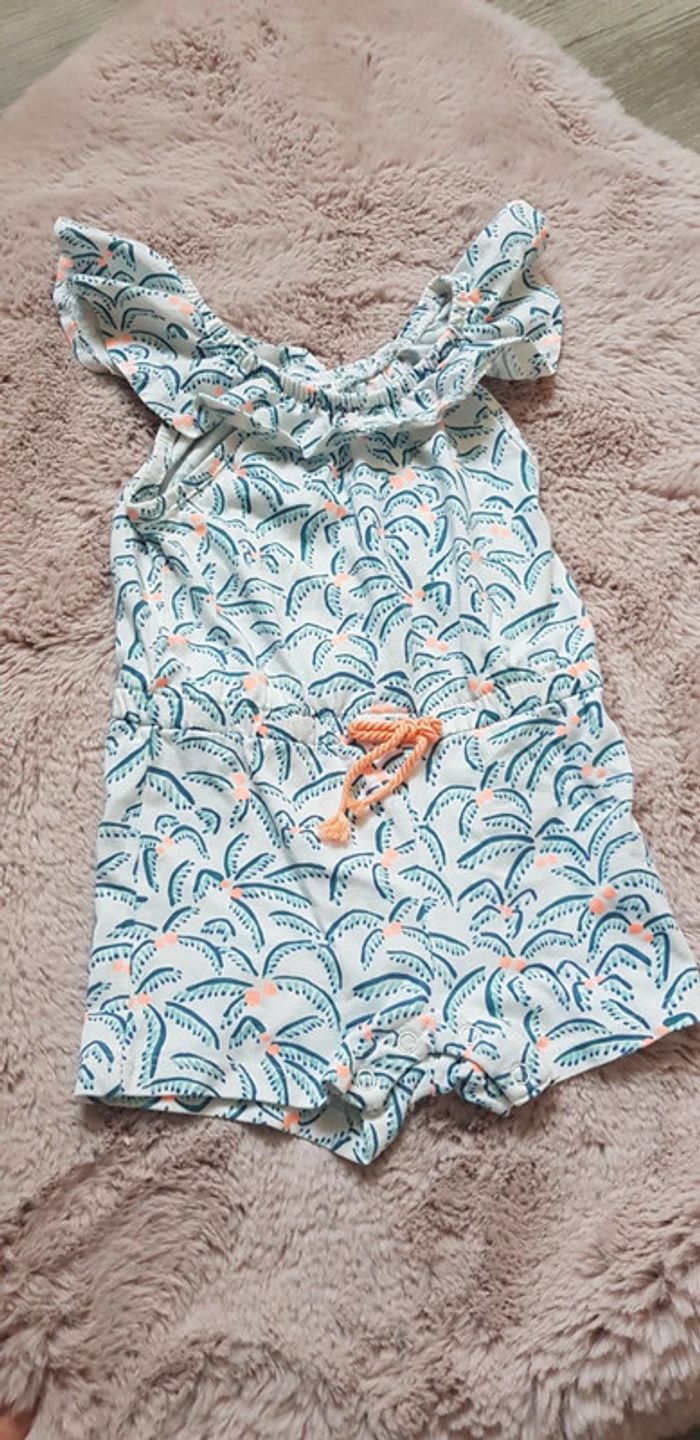 Combinaison été fille 18 mois