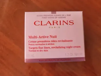 Creme de nuit premières rides