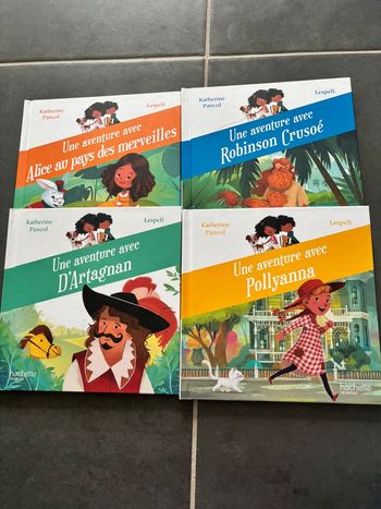 Lot de livres Une aventure avec