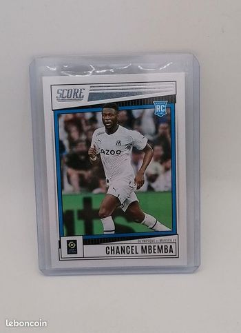 Carte Panini score Ligue 1 2022-23 Rookie Card Chancel Mbemba n°93