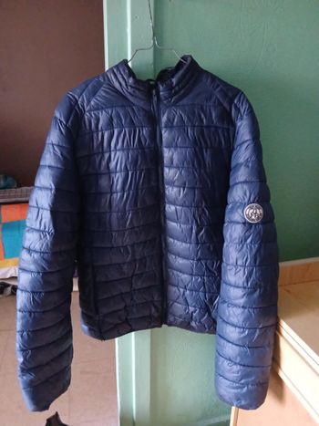 doudoune bleue