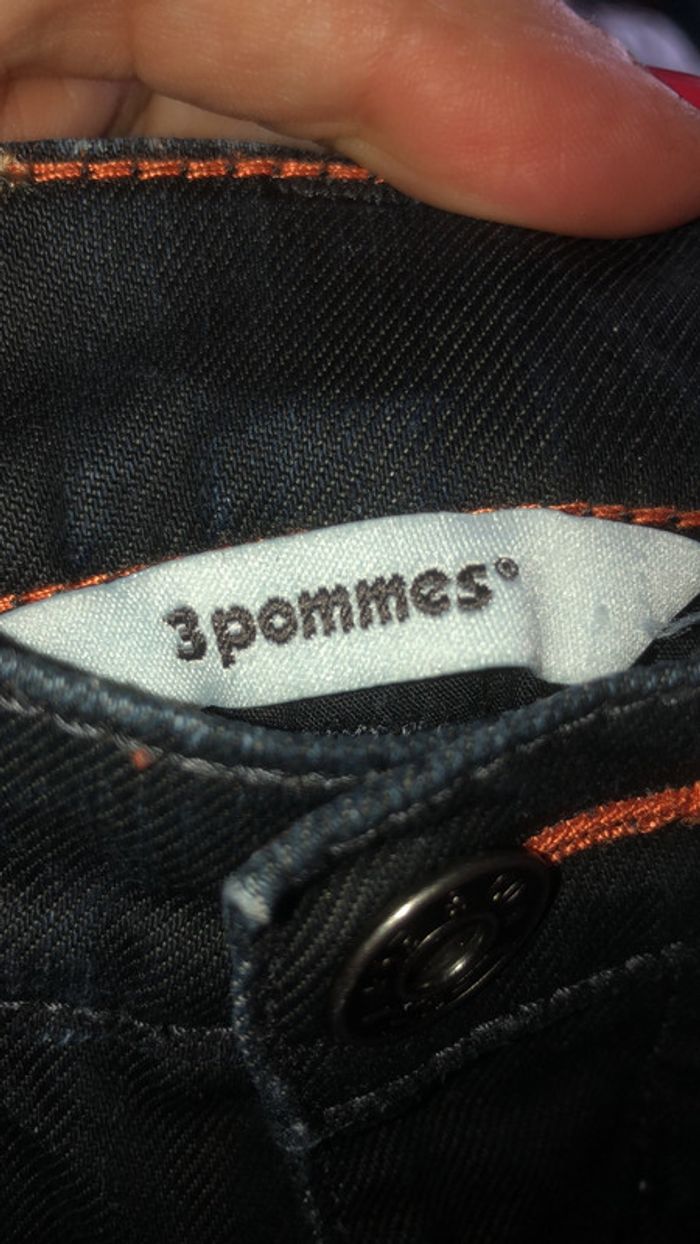 Jean 67cm/6 mois marque 3 pommes - photo numéro 3