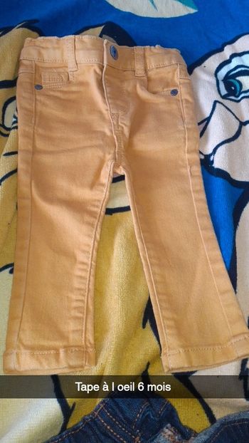Jean tape à l.oeil 6 mois