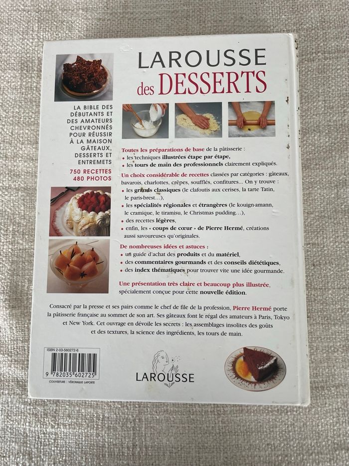 Livre Larousse des desserts - photo numéro 4