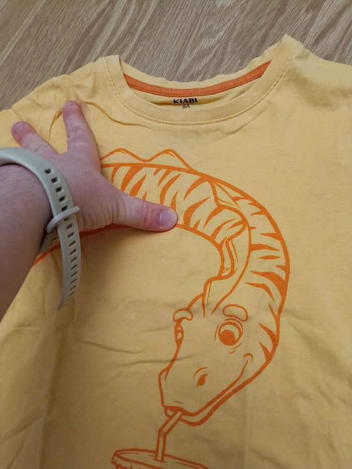 T-shirt MC dino 6 ans - photo numéro 2