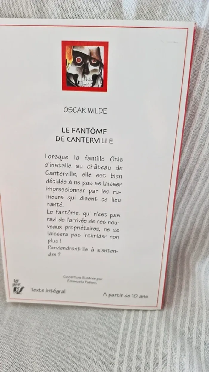 Le fantôme de canterville d oscar wilde - photo numéro 2