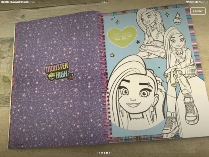 Neuf Livre création design monster high - photo numéro 7