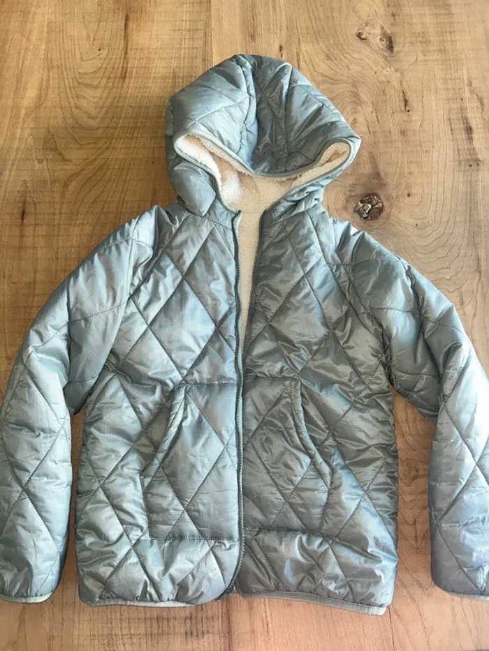 Manteau réversible fille 12 ans - photo numéro 2