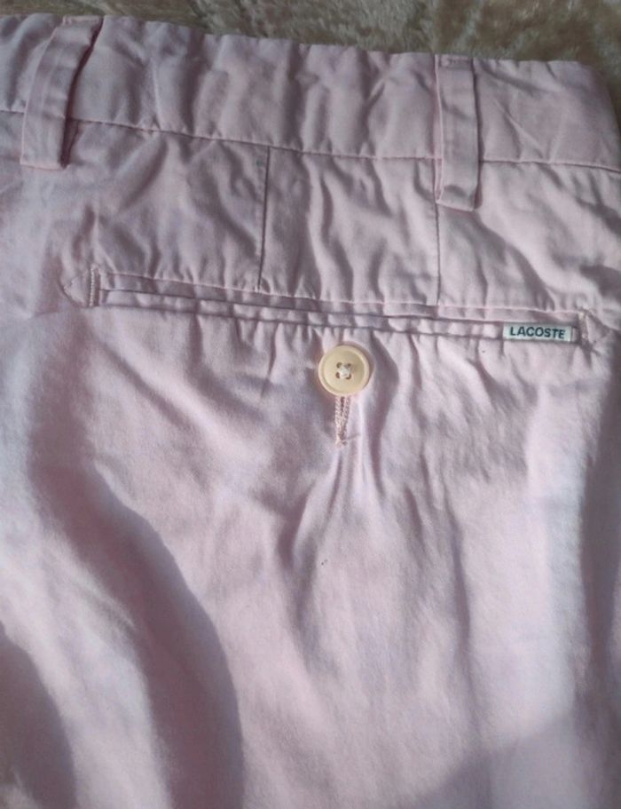 Short Lacoste Homme - Taille 42 - photo numéro 4