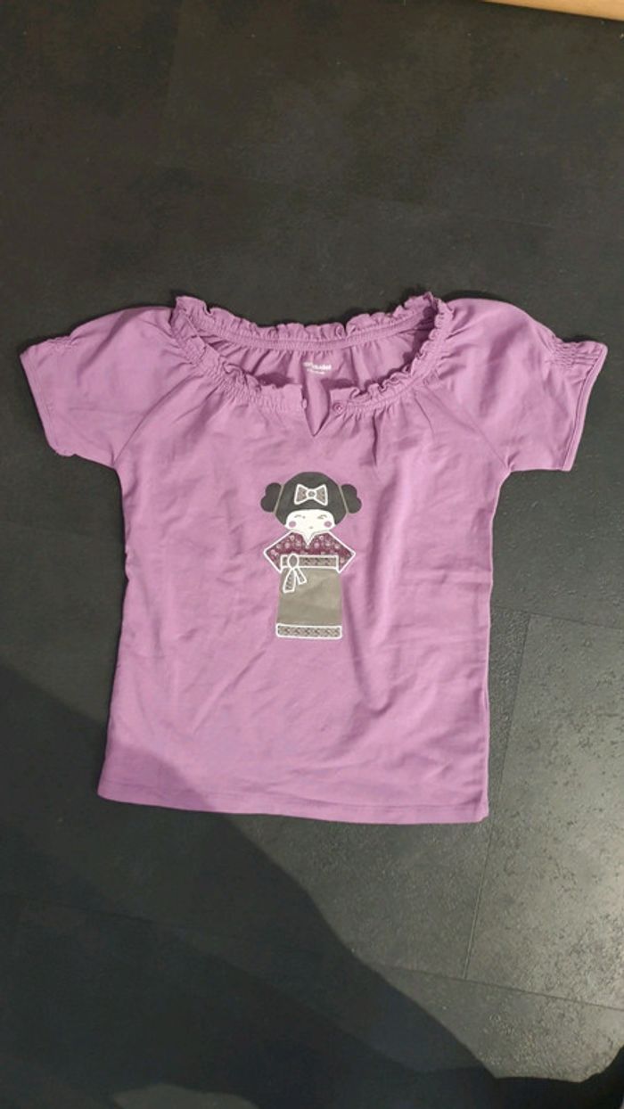 Tshirt rose violet